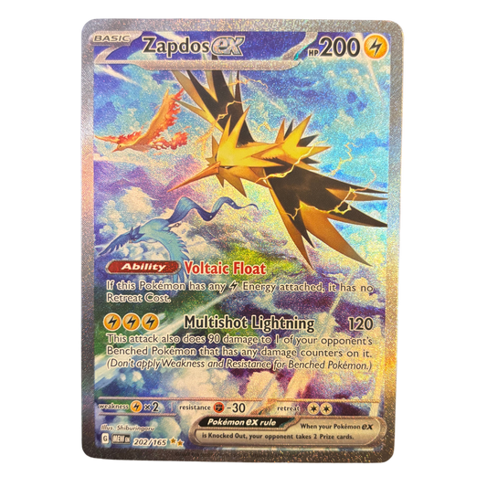 Zapdos ex 202/165 SV 151