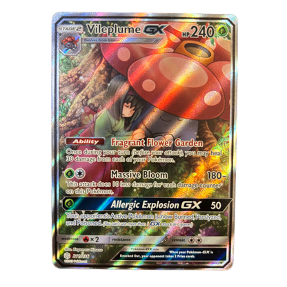 Vileplume GX Full Art 211/236 Cosmic Eclipse