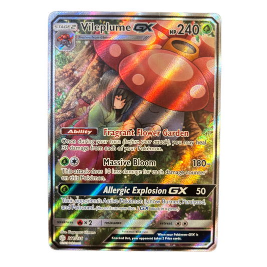 Vileplume GX Full Art 211/236 Cosmic Eclipse