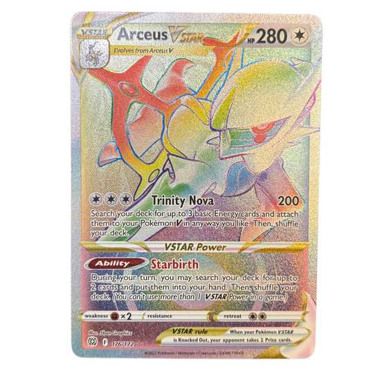 Arceus VSTAR (Secret) 176/172 Brilliant Stars