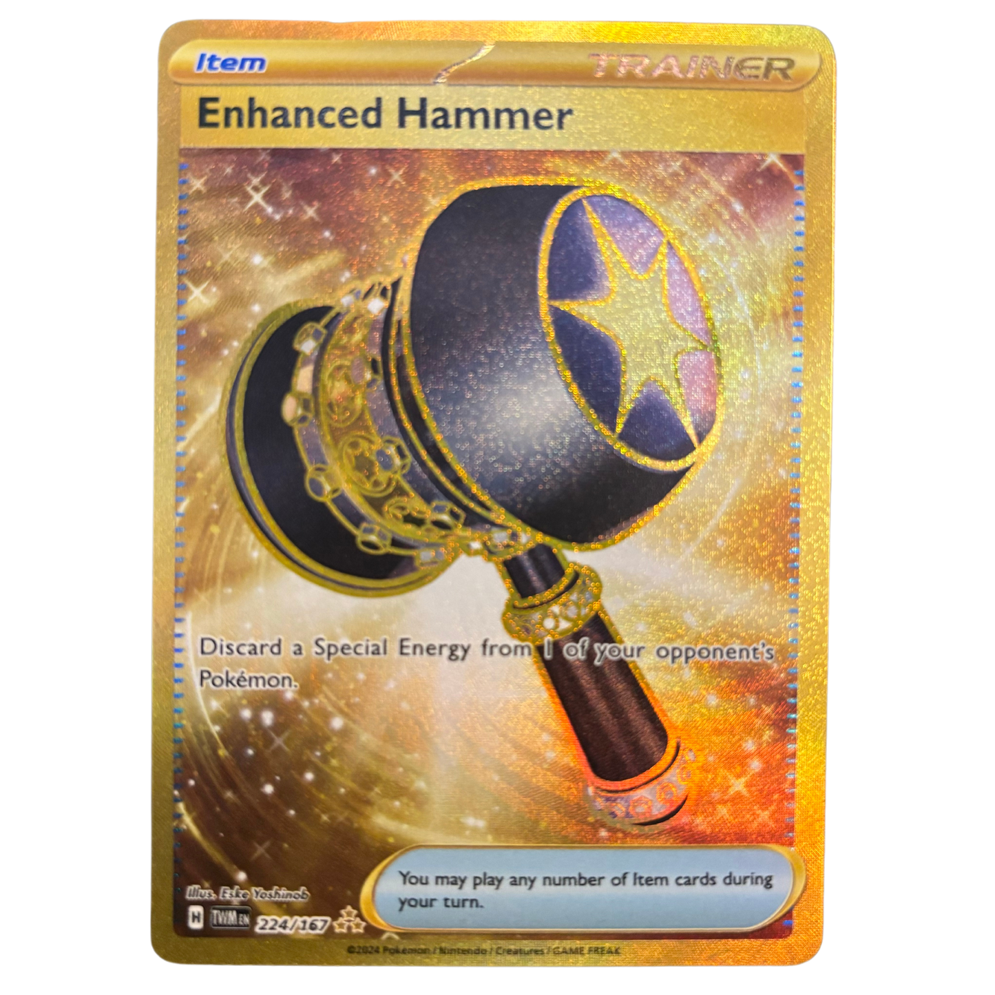 Enhanced Hamer Secret Rare Gold 224/167