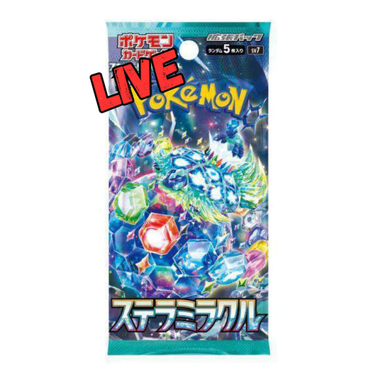 Stellar Miracle Japanese Booster Pack (LIVE)